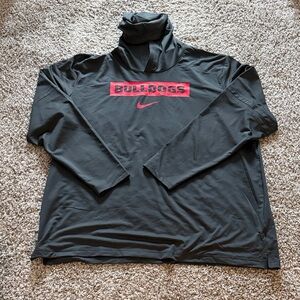 Nike Black and Red Men's Sweatshirt